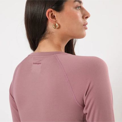 Primera Capa Superior Mujer Andesgear Trekking Rosa