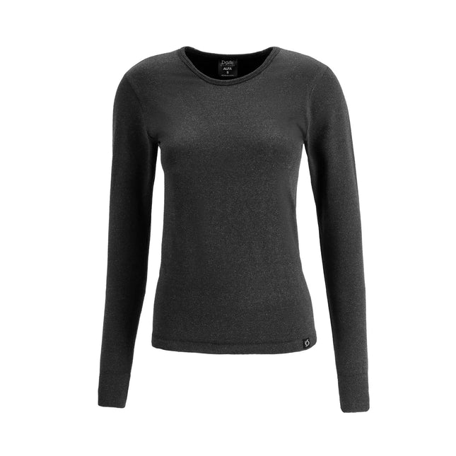 Camiseta Primera Capa Doite Alfa Mujer Gris Sin Costuras Térmica