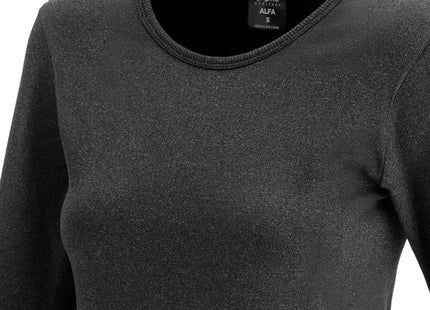 Camiseta Primera Capa Doite Alfa Mujer Gris Sin Costuras Térmica