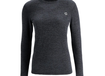 Camiseta Primera Capa Doite Bob Mujer Gris Piedra Térmica