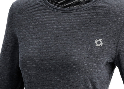 Camiseta Primera Capa Doite Bob Mujer Gris Piedra Térmica