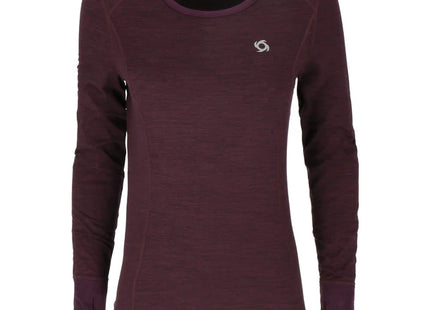 Camiseta Primera Capa Doite Ciara Mujer Morado Térmica Nivel 2