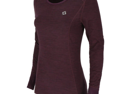 Camiseta Primera Capa Doite Ciara Mujer Morado Térmica Nivel 2