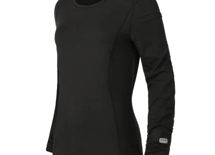 Camiseta Primera Capa Doite Ciara Mujer Negro Térmica Nivel 2