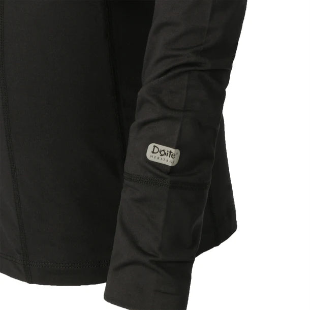 Camiseta Primera Capa Doite Ciara Mujer Negro Térmica Nivel 2