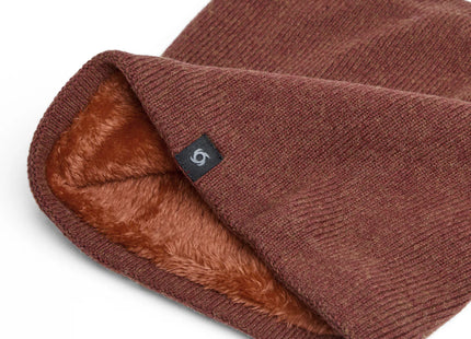Cuello Doite Basic Unisex Terracota Merino Reciclado Invierno