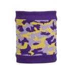 Cuello Doite Camo Unisex Morado Lana Merino Fleece Invierno