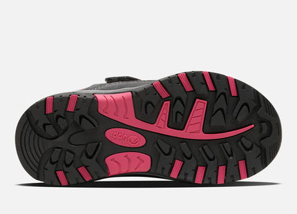 Zapatilla Lippi Puelo CS Low Niña Gris Fucsia B-Dry Velcro