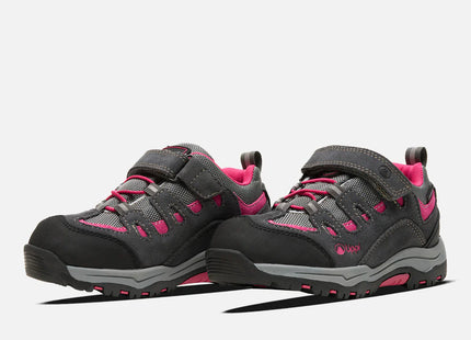 Zapatilla Lippi Puelo CS Low Niña Gris Fucsia B-Dry Velcro