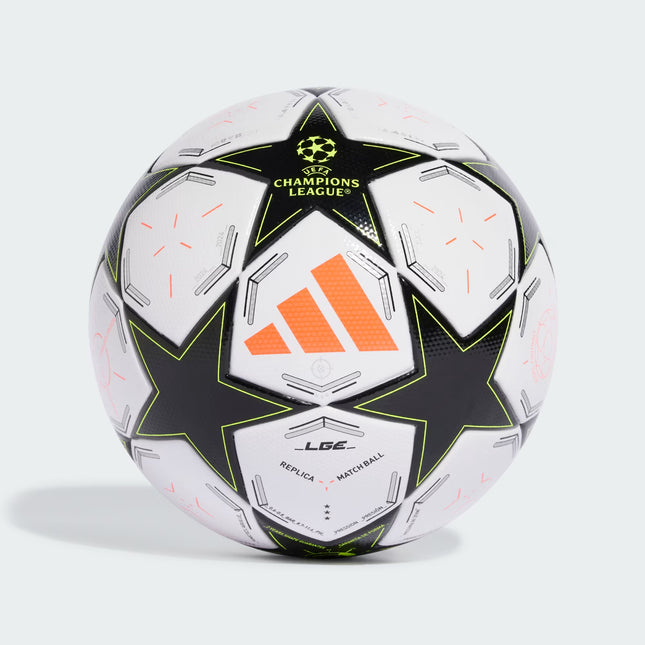 PELOTA ADIDAS OFICIAL UEFA CHAMPIONS LEAGUE 24/25 - BALON UCL LGE BLANCO NEGRO
