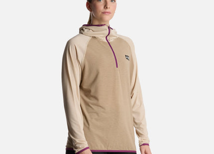 Polerón Mujer Taina Pro Taupe Haka Honu