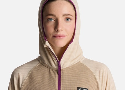 Polerón Mujer Taina Pro Taupe Haka Honu