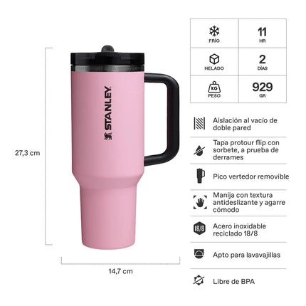 QUENCHER STANLEY PROTOUR PINK MESSI 1.18 LT- QUENCHER MESSI X STANLEY 1.18 LT