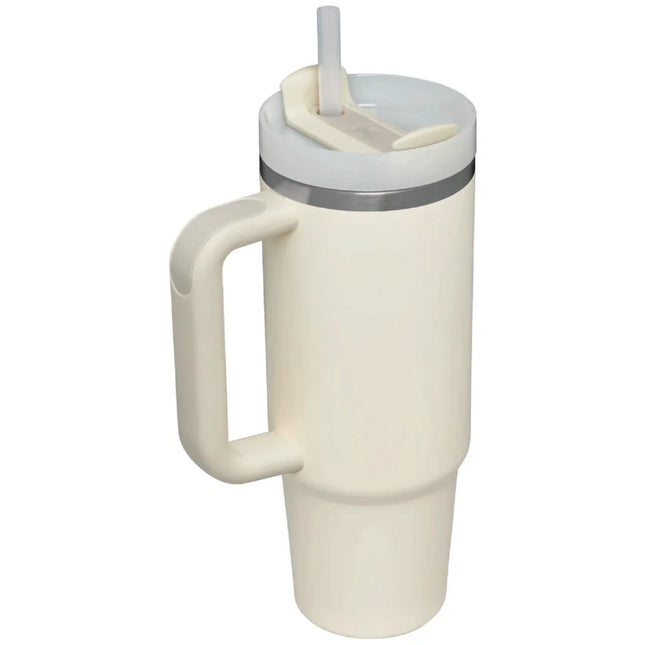 Quencher Stanley FlowState Tumbler 880ml Crema Acero Reciclado