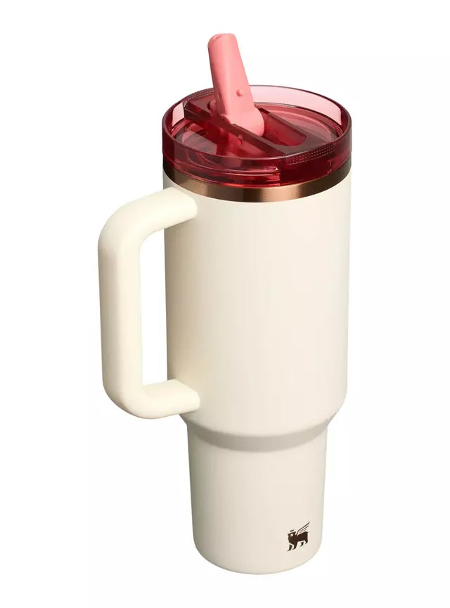 Quencher Stanley ProTour Tumbler 1.18L Crema Rose Gold Acero