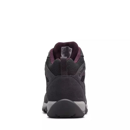 ZAPATILLA MUJER COLUMBIA PARA TREKKING, IMPERMEABLE CON CUERO