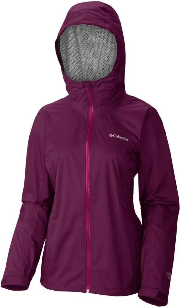 Cortaviento Columbia EvaPouration Mujer Morado Impermeable 5K