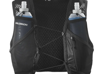 Chaleco Hidratación Salomon Active Skin 4 Set Hombre Negro Metal