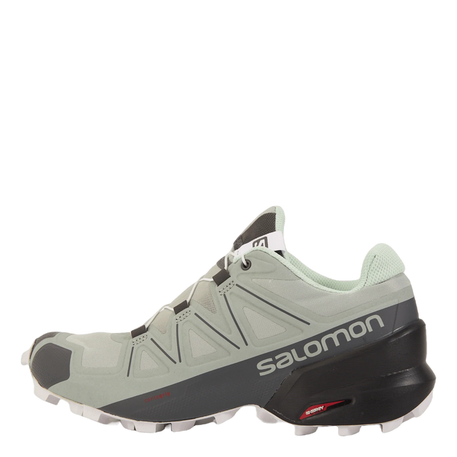 Zapatilla Salomon Speedcross 5 Mujer Gris Celeste Blanco Trail