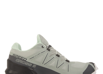 Zapatilla Salomon Speedcross 5 Mujer Gris Celeste Blanco Trail