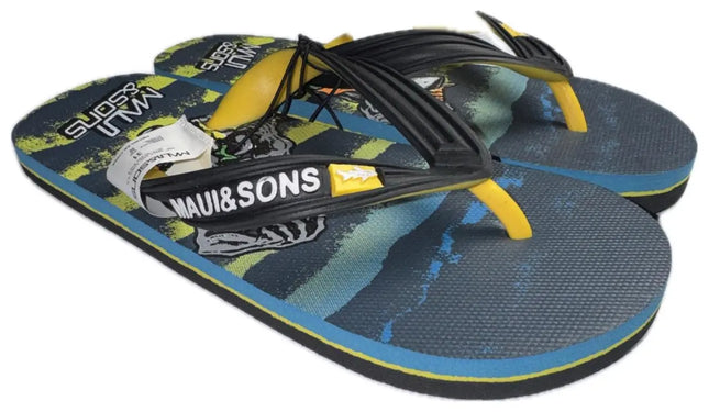 HAWAIANA NIÑO MAUI AND SONS FULL PRINT YELLOW