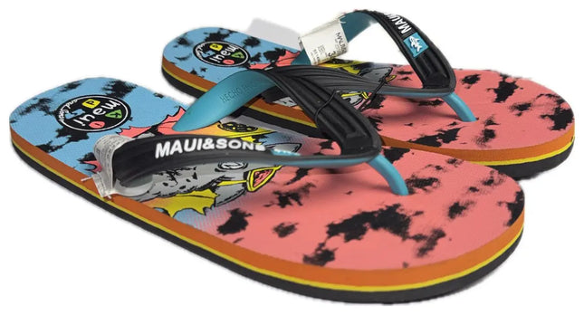 HAWAIANAS NIÑO MAUI AND SONS FULL PRINT RED CAMUFLADAS