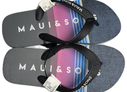 HAWAIANAS NIÑO MAUI AND SONS FULL PRINT BLACK