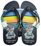 HAWAIANAS NIÑO MAUI AND SONS FULL PRINT BLUE OSCURAS