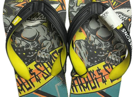 HAWAIANAS NIÑO MAUI AND SONS FULL PRINT YELLOW