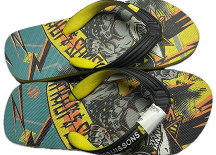 HAWAIANAS NIÑO MAUI AND SONS FULL PRINT YELLOW