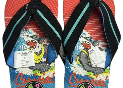 HAWAIANAS NIÑO MAUI AND SONS FULL PRINT RED