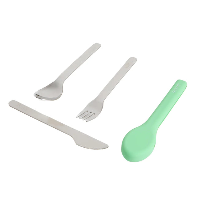 Set De Cubiertos Estuche Doite Acero Inoxidable con Funda de Silicona