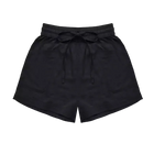 Gnomo Short Mujer Mirka Dark Grey Algodón Lino