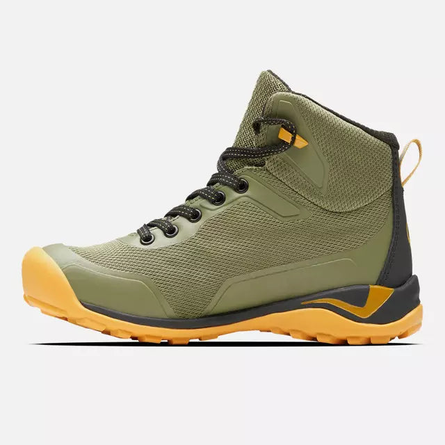 Botín Lippi Intense Hike Kids Mid Niño Verde Mostaza B-Dry