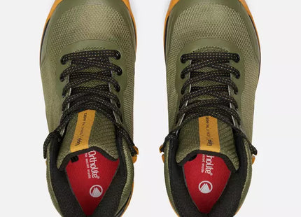 Botín Lippi Intense Hike Kids Mid Niño Verde Mostaza B-Dry
