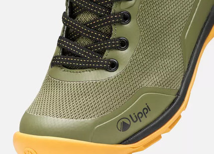 Botín Lippi Intense Hike Kids Mid Niño Verde Mostaza B-Dry