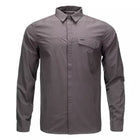 Camisa Lippi Alloy Manga Larga Hombre Grafito Melange UV50