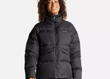 Chaqueta Haka Honu Campo Base Mujer Negro Pluma Pato 700FP
