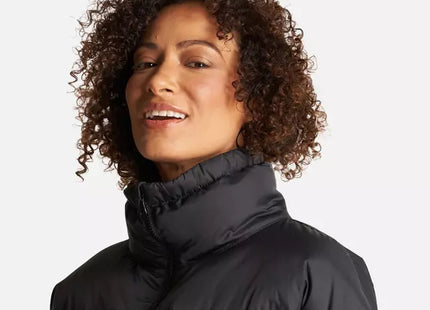 Chaqueta Haka Honu Campo Base Mujer Negro Pluma Pato 700FP