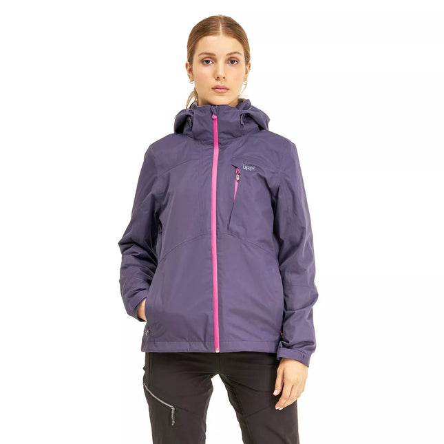 Chaqueta Lippi Tres Cruces Fusion 3 Hoody Mujer Índigo 3en1 Fleece