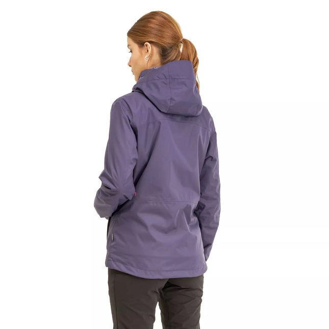 Chaqueta Lippi Tres Cruces Fusion 3 Hoody Mujer Índigo 3en1 Fleece