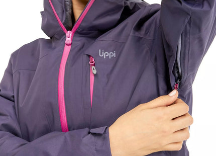 Chaqueta Lippi Tres Cruces Fusion 3 Hoody Mujer Índigo 3en1 Fleece
