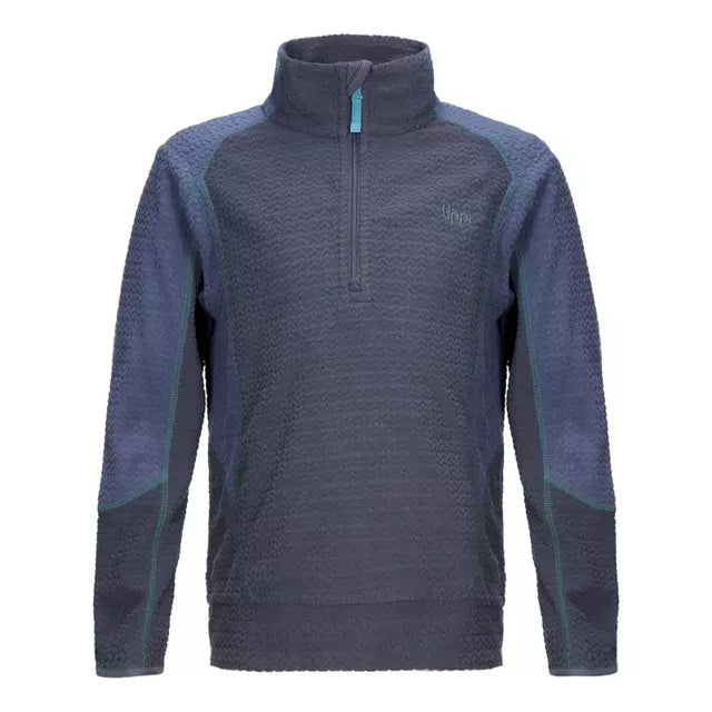 Polerón Lippi Saltamontes Nano-F Niña Azul Marino 1/4 Zip