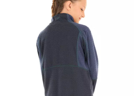 Polerón Lippi Saltamontes Nano-F Niña Azul Marino 1/4 Zip