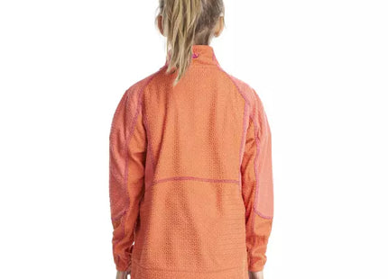 Polerón Lippi Saltamontes Nano-F Niña Naranjo Oscuro 1/4 Zip