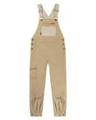 Jardinera Gnomo Kuvira Mujer Beige Algodón Spandex Bolsillos