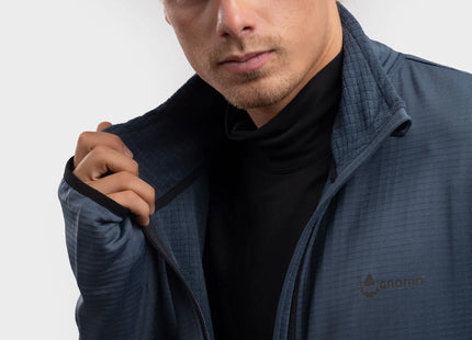 Polar Gnomo Eco Garmin Hombre Índigo RPET Spandex Full Zip