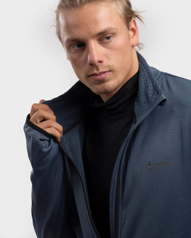 Polar Gnomo Eco Garmin Hombre Índigo RPET Spandex Full Zip