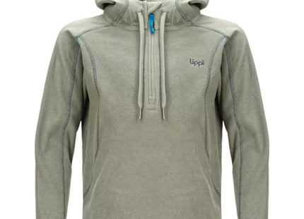 Polar Lippi Cold Day Therm-Pro Hoody Niño Verde Grisáceo Fleece