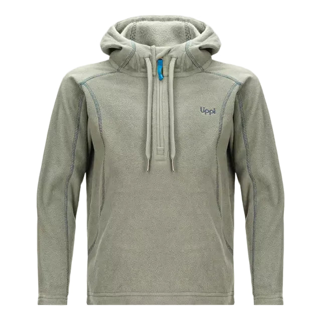 Polar Lippi Cold Day Therm-Pro Hoody Niño Verde Grisáceo Fleece